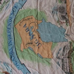 Antique Uganda silk scarf